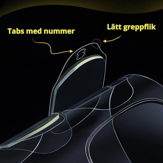 Glue tabs for Press on nails - leverans inom 1-2 dagar!