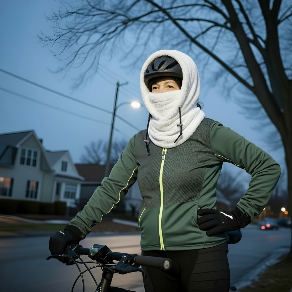 Sherpa Hoodie - fluffig fleece – perfekt för vinter och mys