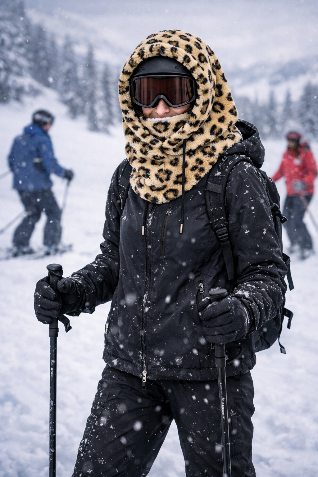 Sherpa Hoodie™   Fluffig fleece – perfekt för skidbacken