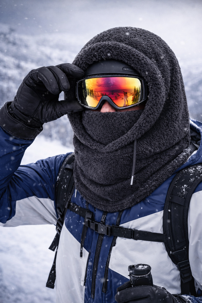 Sherpa Hoodie™   Fluffig fleece – perfekt för skidbacken