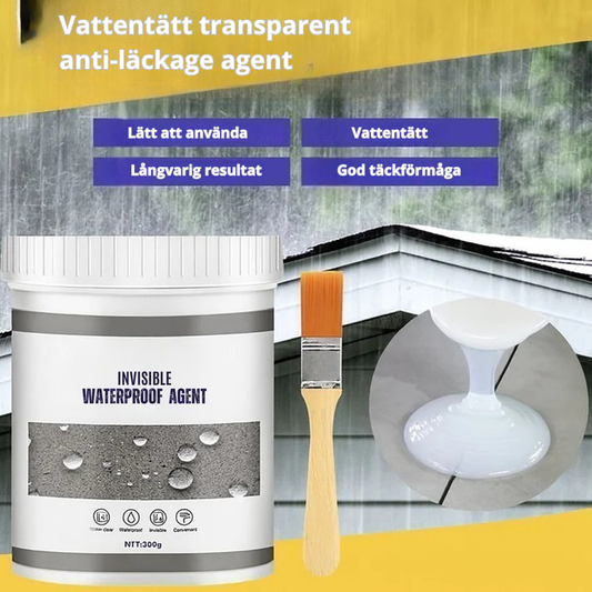 TätMaster – Vattentät  transparent täcklim för reparation av läckor