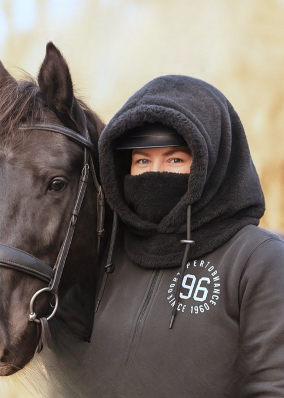 Sherpa Hoodie - fluffig fleece – perfekt för vinter och mys